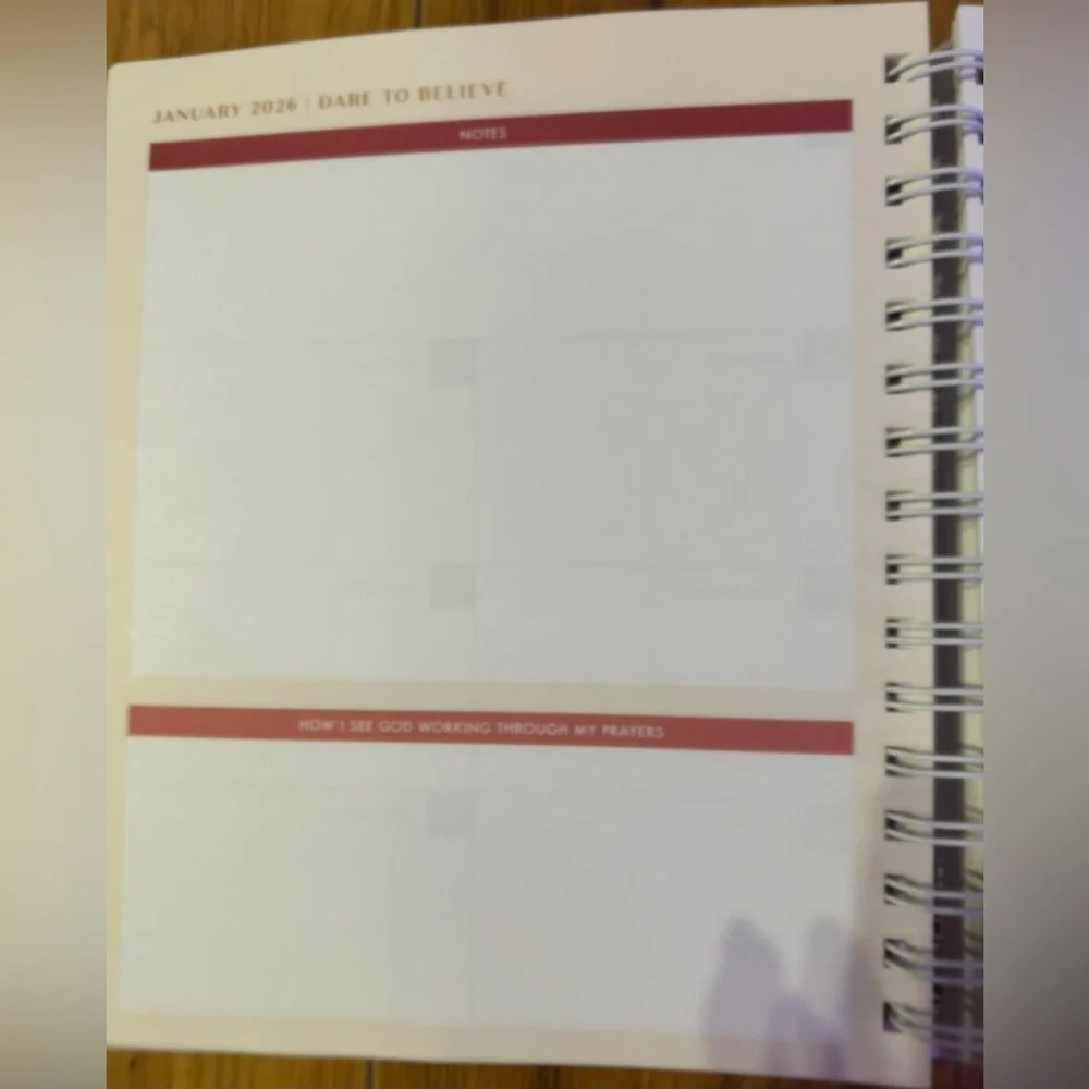 Joyce Myer “Dare to Believe” 2026 daily planner-New.